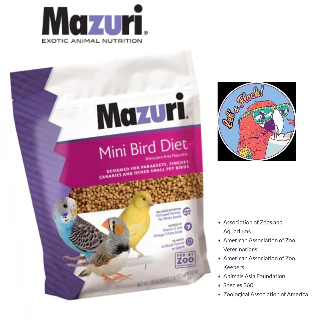 mazuri parakeet food