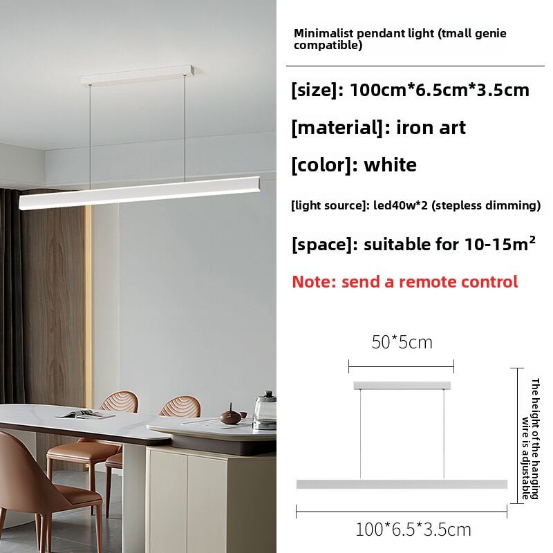 MR.LAMP | Modern Nordic Minimalist Long Strip Pendant Light