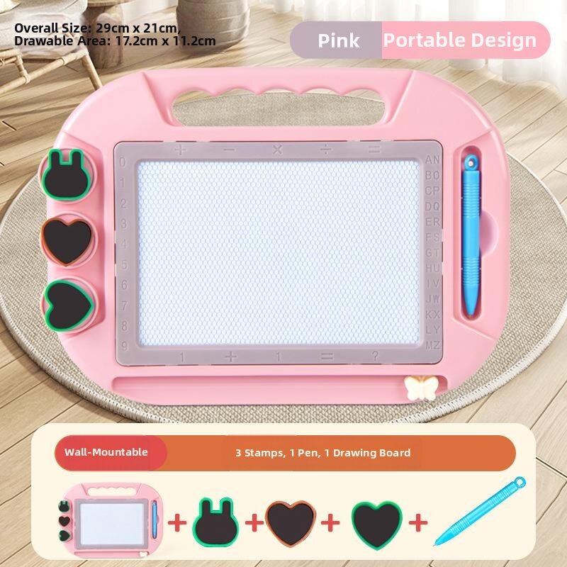 Magnetic Childrens Drawing Board Toy for Toddlers 2-6 Years Old Baby Writing Board Kids Painting Toy with Erasable Function