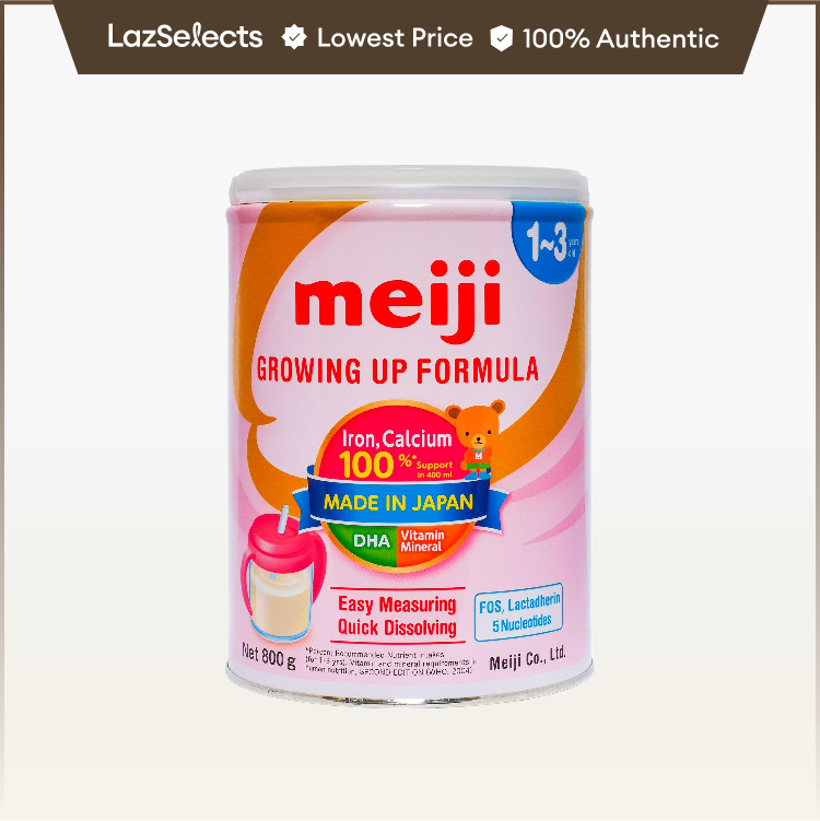 Sữa Bột Meiji 1-3 Growing Up Formula Hộp 800g (Cho trẻ 1~3 tuổi)
