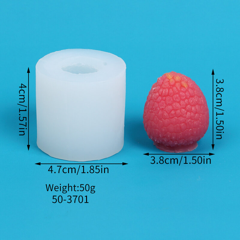3D Fruit Silicone Mold Mango Banana Duria Lychee Candle Soap Aromatherapy Craft Making Mousse Cake Chocolate Fondant Baking Mold