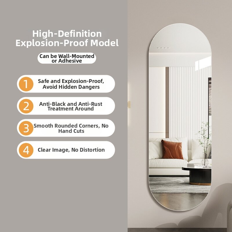 SAMEDREAM | Frameless Anti-Explosion Luxury Full Length Mirror