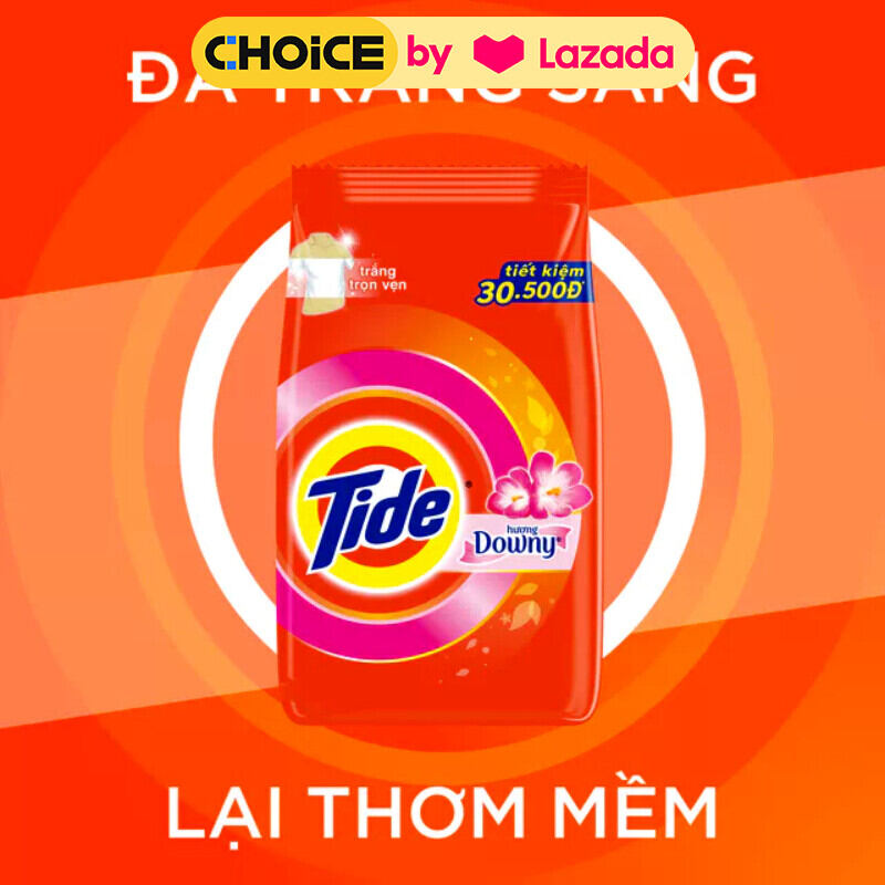 Bột giặt Tide trắng đột phá hương Downy 690g