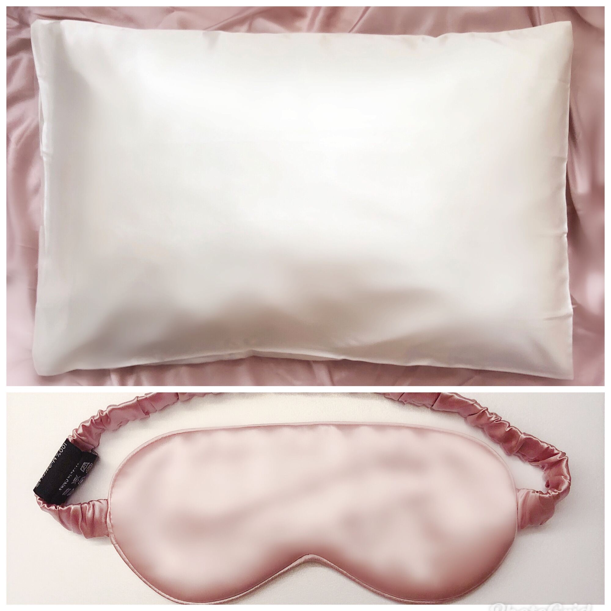 For Her Luxury Silk Gift Set (Pillowcase and Eyemask set