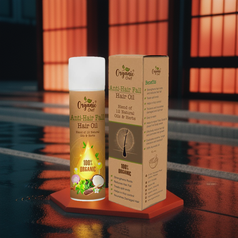 Organic Aura Anti-Hair Fall Oil. 