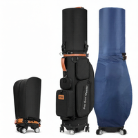 PGM GOLF | Hard Shell Golf Travel Bag Wheel
