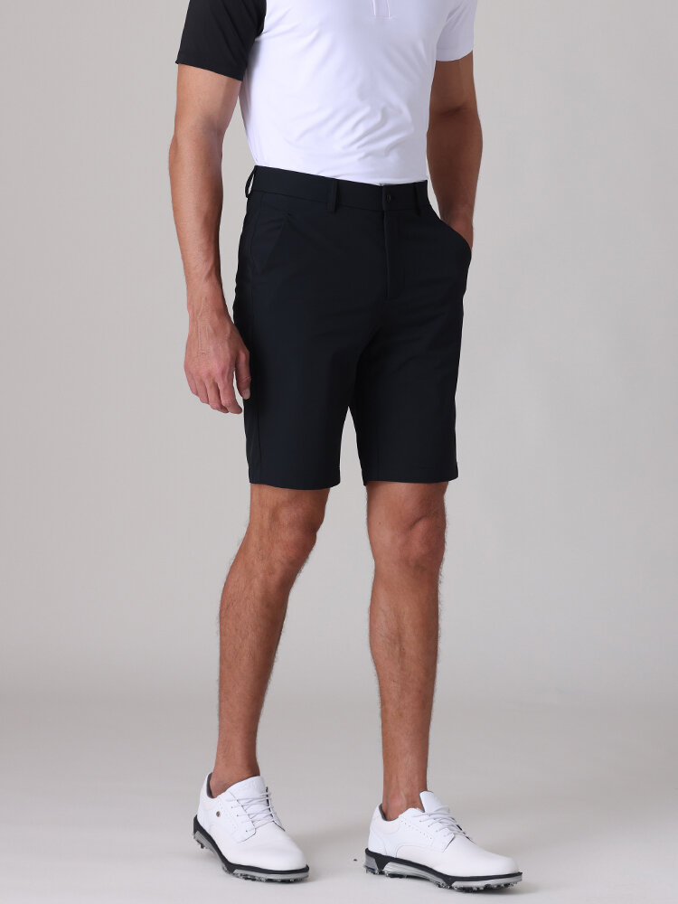 Yeni Golf Şortları Erkek Hızlı Kuruyan Nefes Alabilir Spor Golf Pantolonları Yaz Golf Giysileri Erkek Giyimi Düz Renk Orta Boy Şortlar