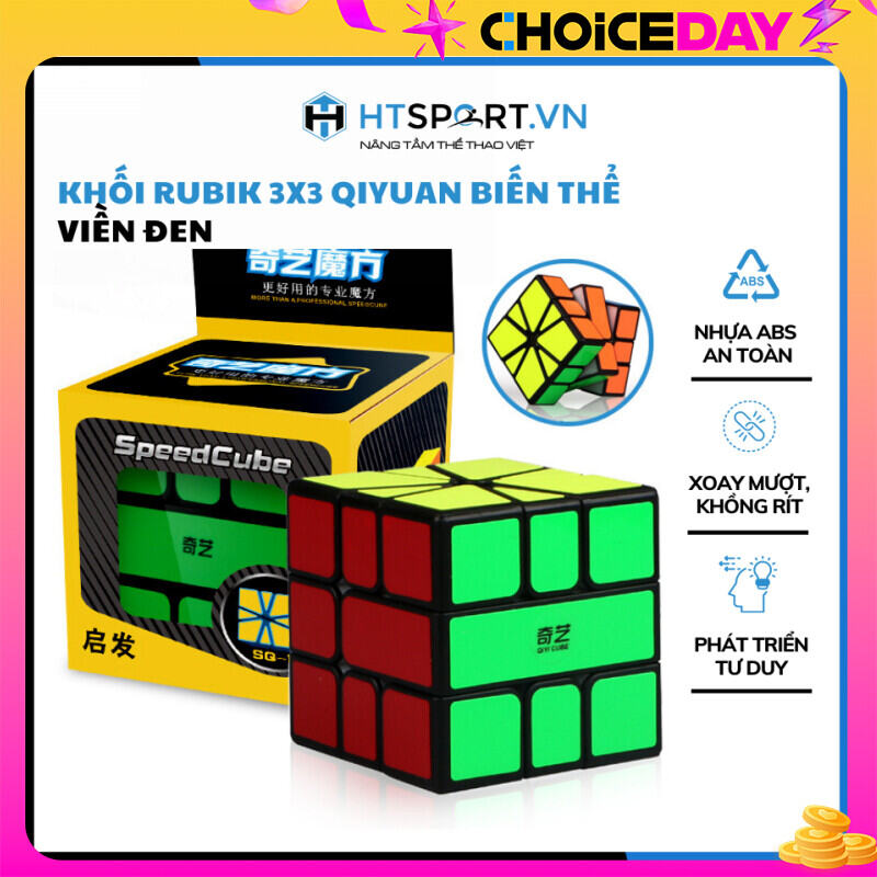 RuBik Biến Thể Rubik 3x3 Khối Lập Phương Biến Thể QiYi Cube Viền Đen Phát Triển Kỹ Năng