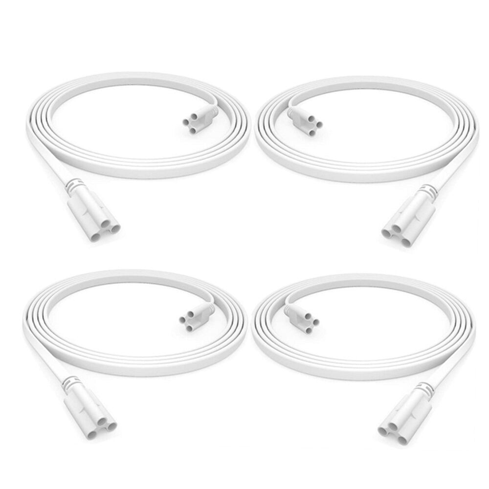 3FT6FT T5 T8 Double End 3Pin LED Tube Connector Cable Wire, T5 T8