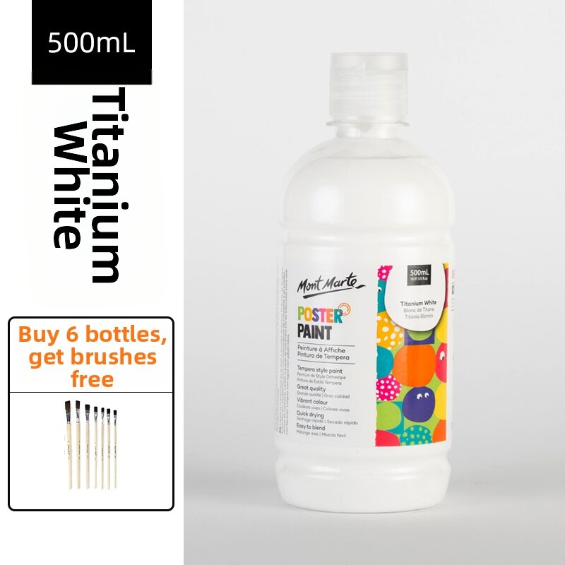 Mont Marte | Child-friendly Washable Watercolor Paint 500ml