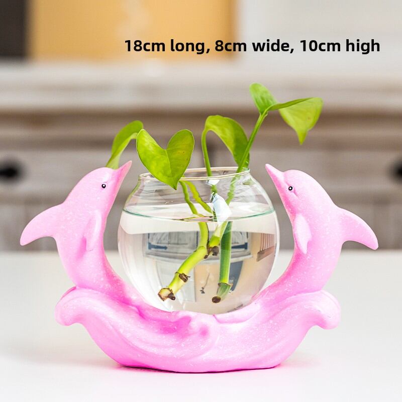 Modern Luxury Creative Water Cultivation Flower Vase Rabbit Decoration Living Room Table Decorative Accessories Nordic Entrance TV Cabinet Dining Table Decor
