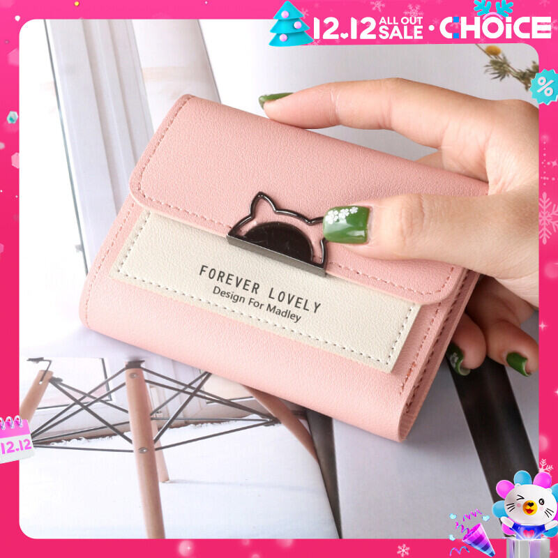 New Fashion Women's Korean Short Wallet Cartoon Zero Wallet coin purse Bags and Travel