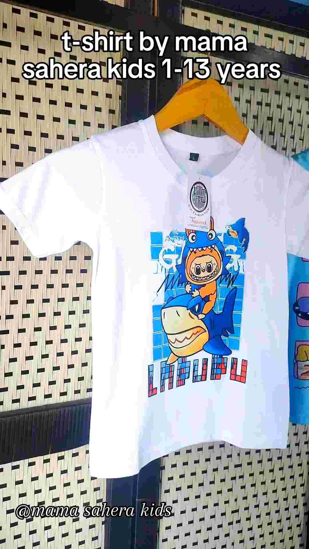 Labubu baju kaos anak usia 1-13tahun laki laki perempuan bahan katun combat 30s adem lembut menyerap keringat anti gerah anti nerawang dengan pilihan warna dan karakter terbaru