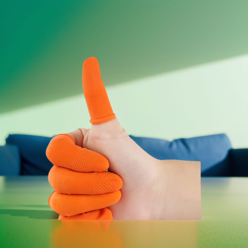 Disposable Latex Finger Cots. 