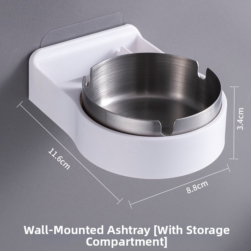 CEFANG | Wall-mounted Creative Stainless Steel Ashtray