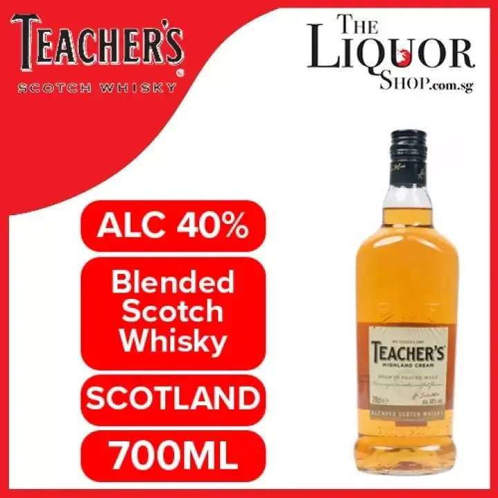 Teacher's Highland Cream Blended Scotch Whisky ABV 40% 700ml ( Delivery in 3 to 5 working days | By The Liquor Shop )