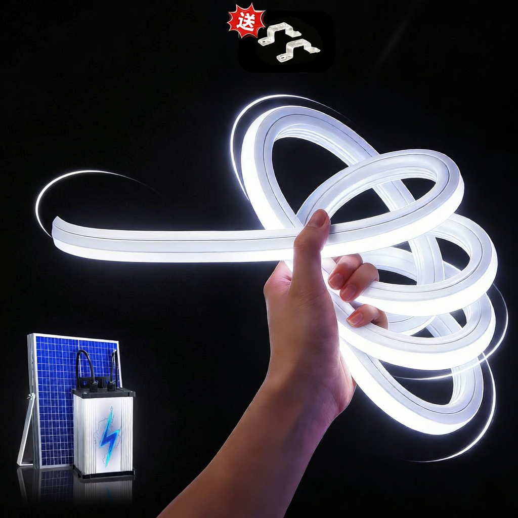 YUANMUXUAN | Waterproof Super Bright Solar LED Light Strip