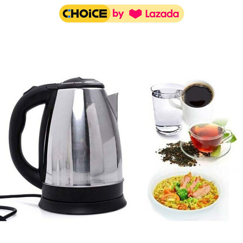 Ấm Siêu Tốc Inox 1,8 Lít Electric Kettle - ấm siêu tốc - bình siêu tốc - ấm đun siêu tốc - bình đun siêu tốc - ấm siêu tốc chính hãng - ấm đun nước