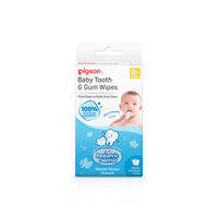 Pigeon Baby Tooth & Gum Wipes Natural Flavour 20s