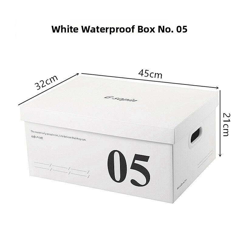 Multi-Purpose Paper Document Storage Box