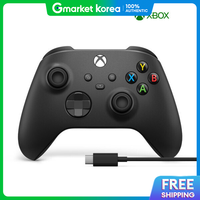 Xbox | Xbox Wireless Controller Carbon Black Gamepad + Usb-C Cable
