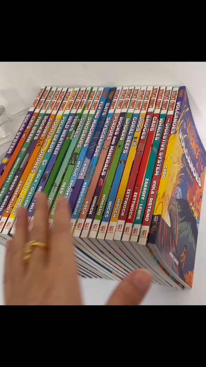 Science Comics 29 Books Series Full-color English funny science