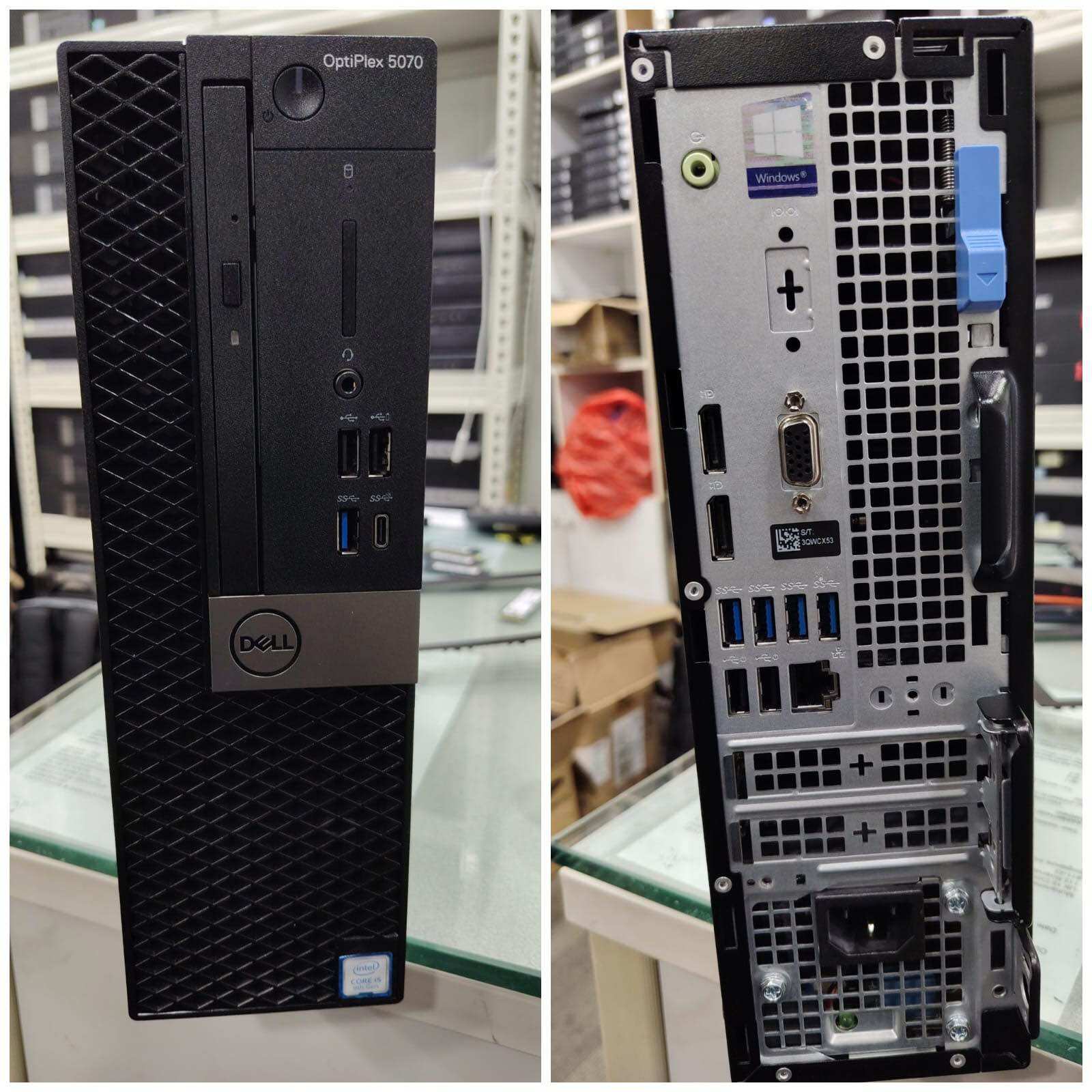 Dell Optiplex 5070 SFF Desktop i5 9th Gen Windows 11 Pro with 1