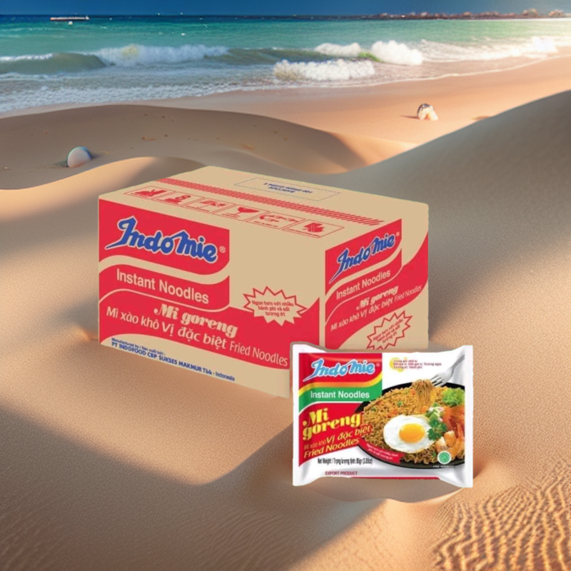 Mì indomie (mì xào khô vị đặc biệt )