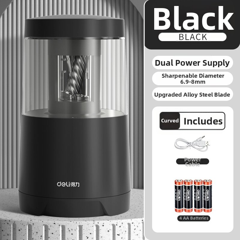 deli | Automatic Pencil Sharpener Durable