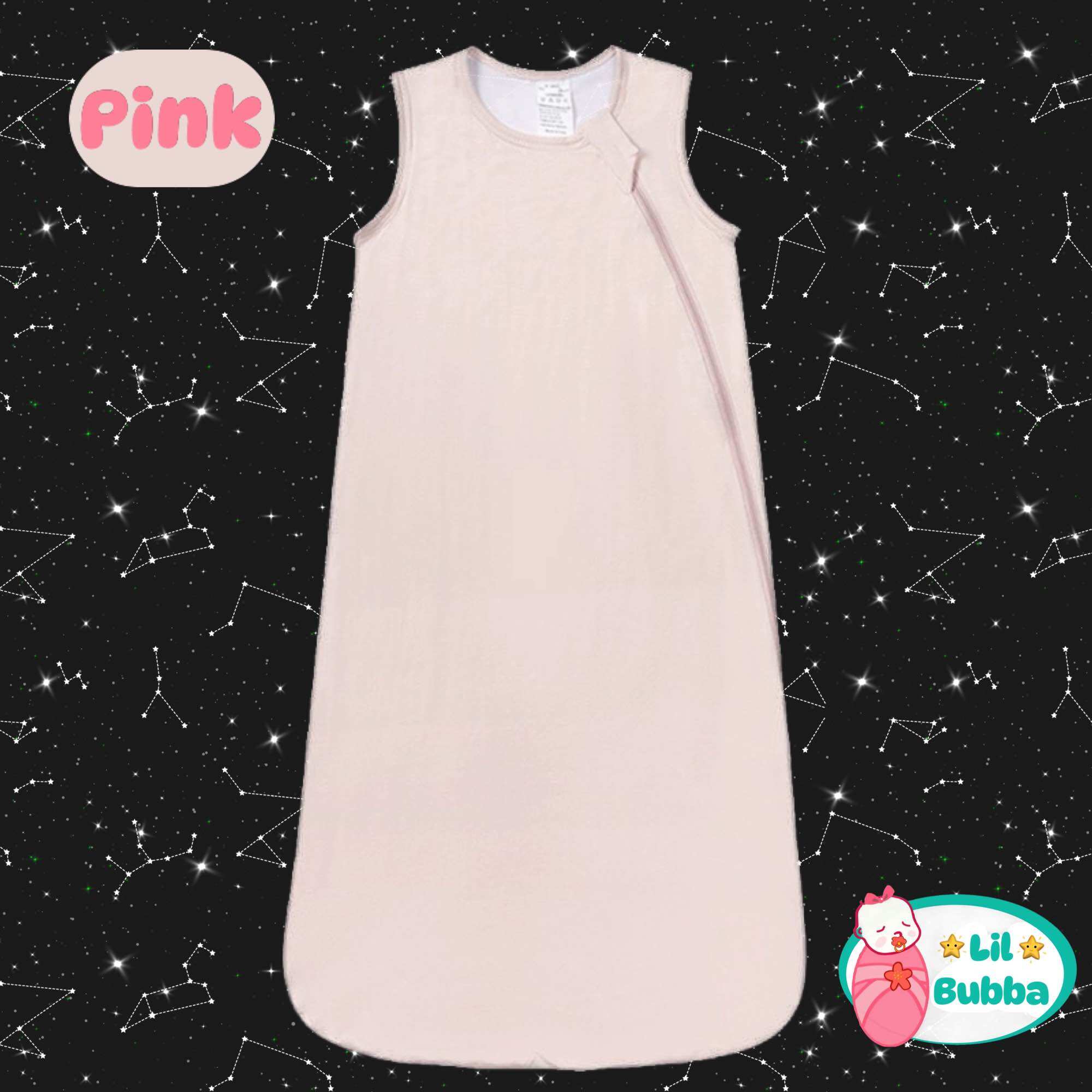 [LIL BUBBA] PREMIUM BAMBOO BABY KIDS SLEEPSACK SLEEPING BAG 1.0 TOG DOUBLE LAYER WEARABLE BLANKET
