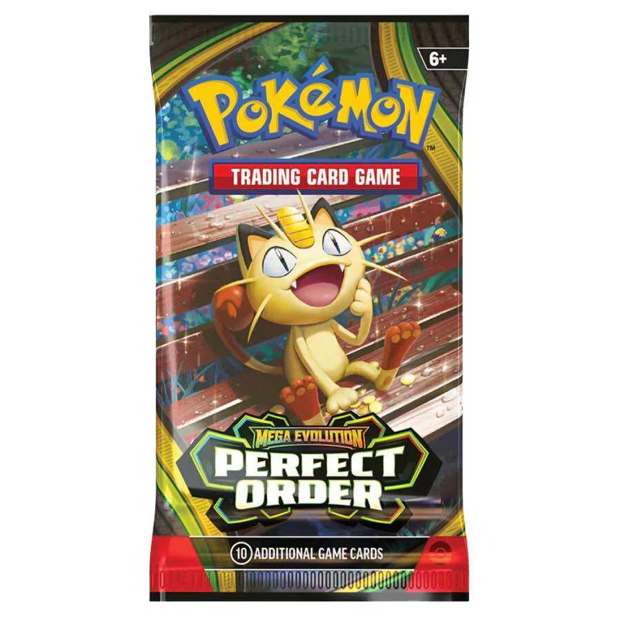 Pokémon TCG: Mega Evolution-Perfect Order Booster Packs | Lazada