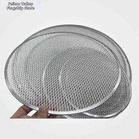 Aluminum Thickened Commercial Pizza Pan with Diamond Mesh