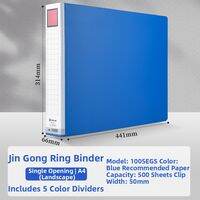 King Jim | A4 File Organizers Office Folder