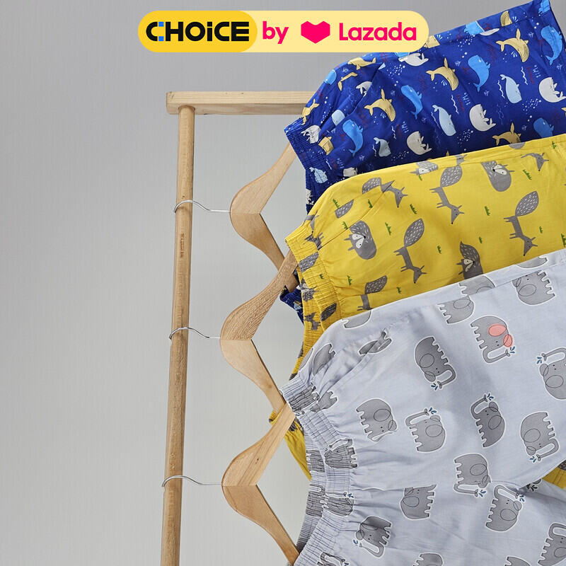 [Choice Label] Combo 3 Quần Short Họa Tiết - hình ngẫu nhiên