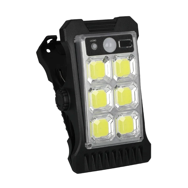 LED Solar Lights Outdoor Clip-on Motion Sensor Lights 3 Lighting Modes Waterproof Security Lamp for FenceDeckWallGaragePatio