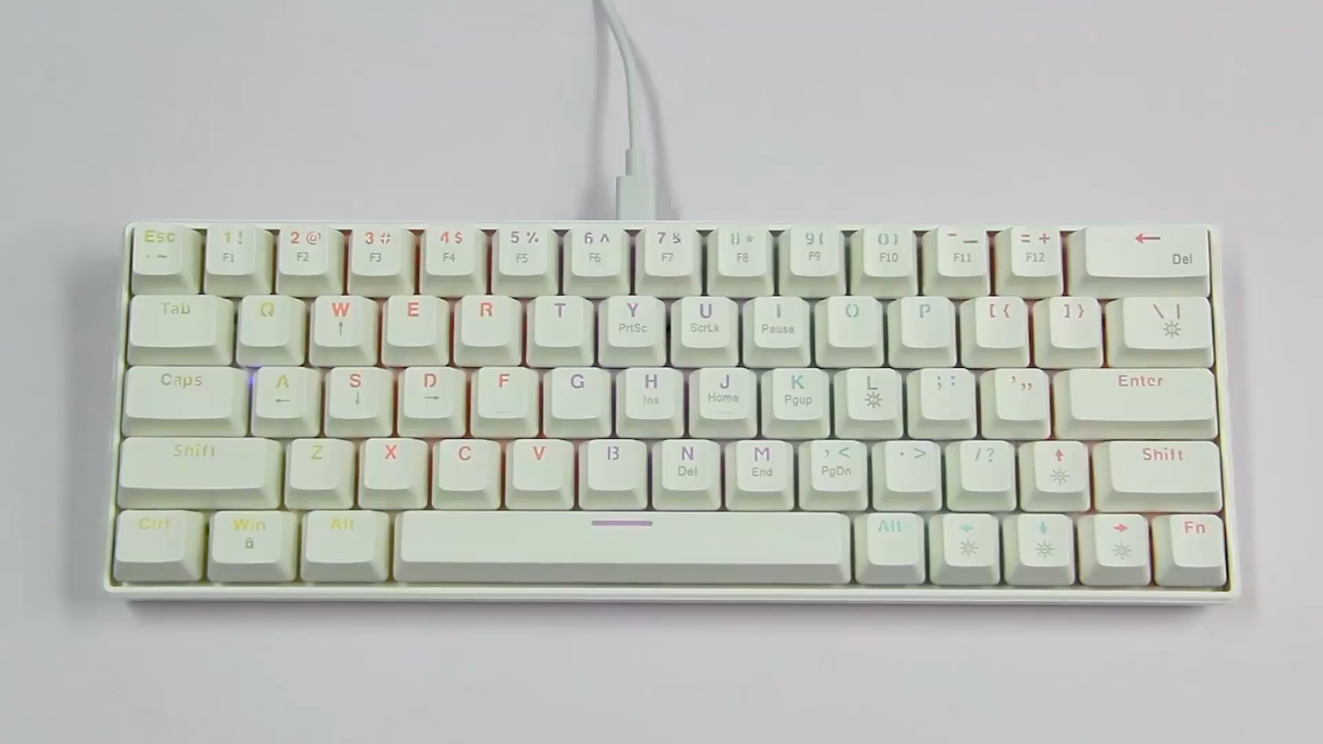 ZIFRIEND KA646 / ZA64 Pro Wireless Mechanical Keyboard Wired Mini