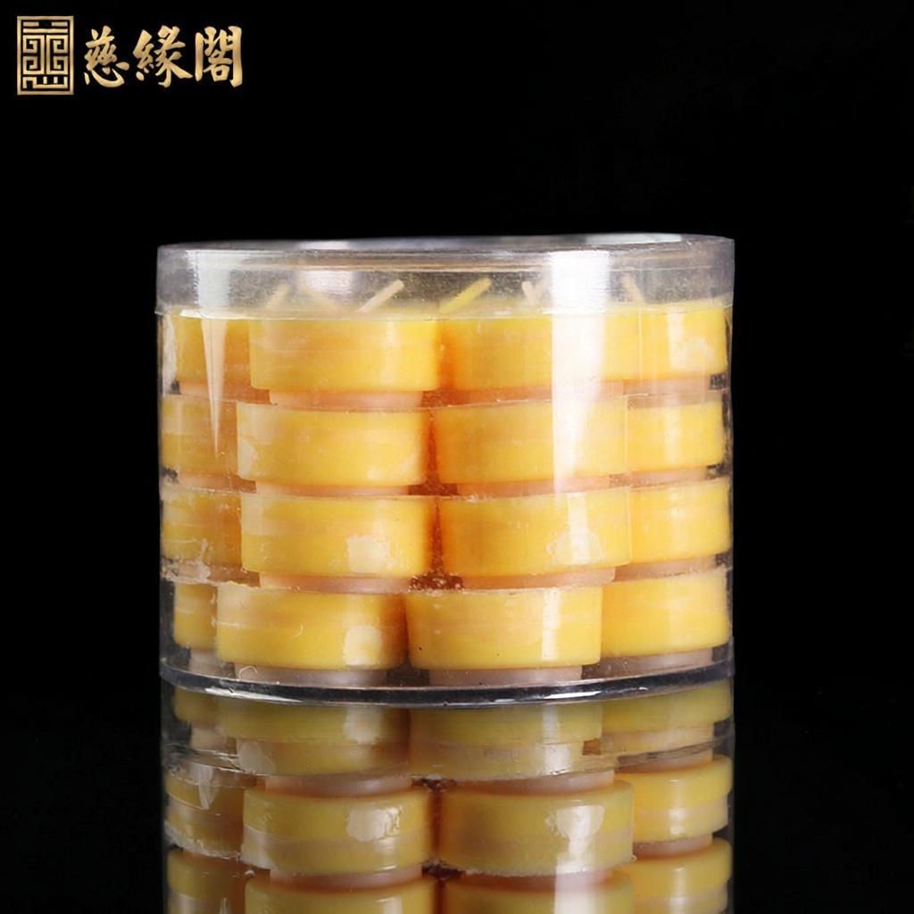 CIYUANGE | Incense No Smoke Prayer Candles 100 Pieces