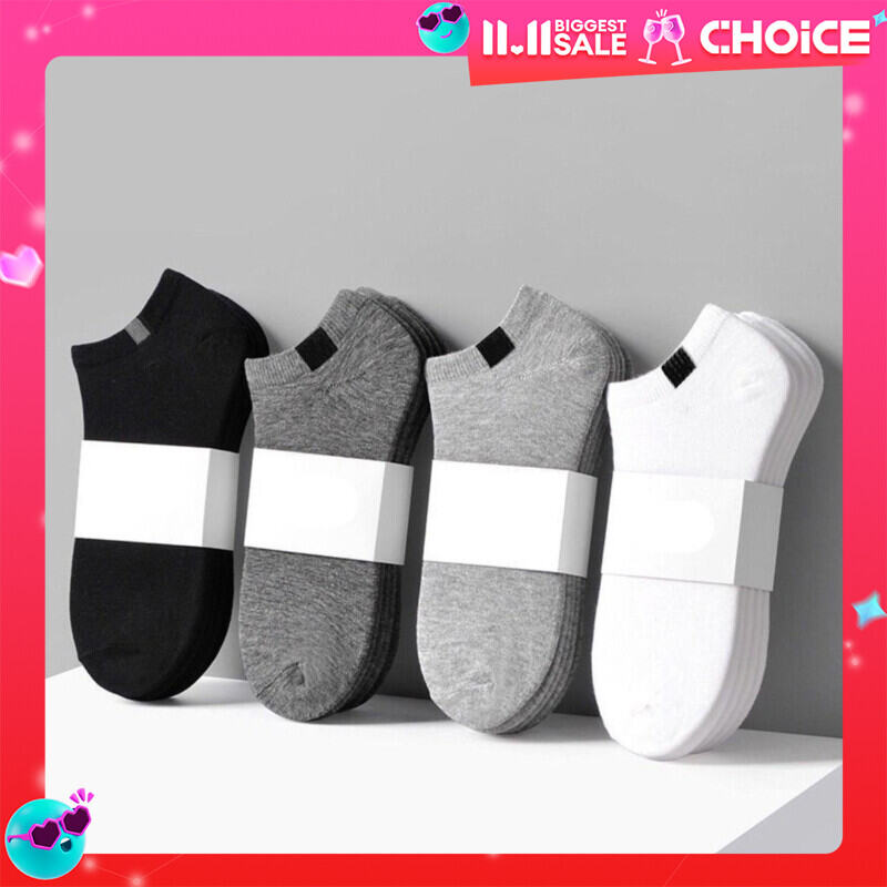 Combo 5 đôi tất Unisex Vớ Nam\Nữ, Tất Cổ Ngắn chất liệu cotton khử mùi kháng khuẩn