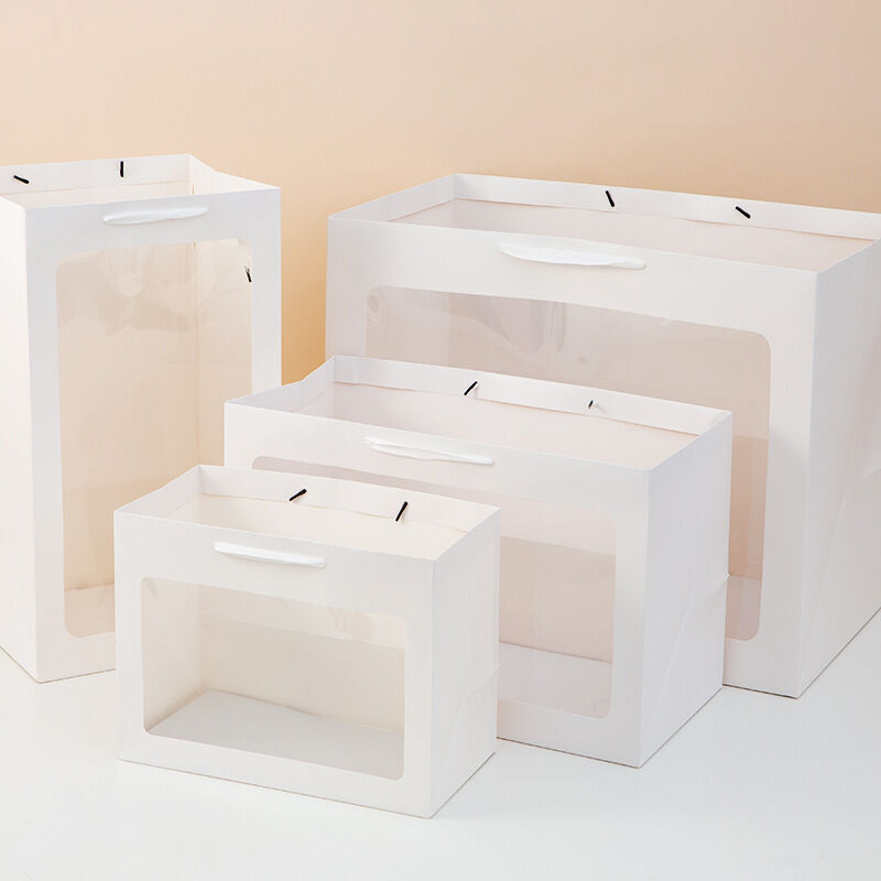 GUANGMANZHI | Folding Transparent Gift Bag with Window