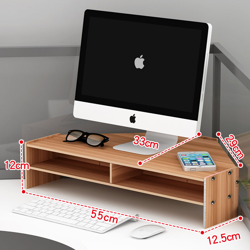 shelf for desktop computer