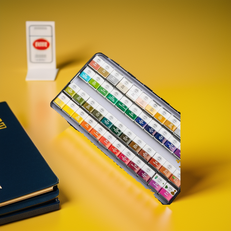 Mungyo Professional Watercolor Set Of 48. 