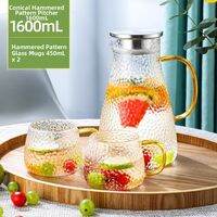 Fuguang | High-Temperature-Resistant Large Capacity Glass Water Pitcher Set