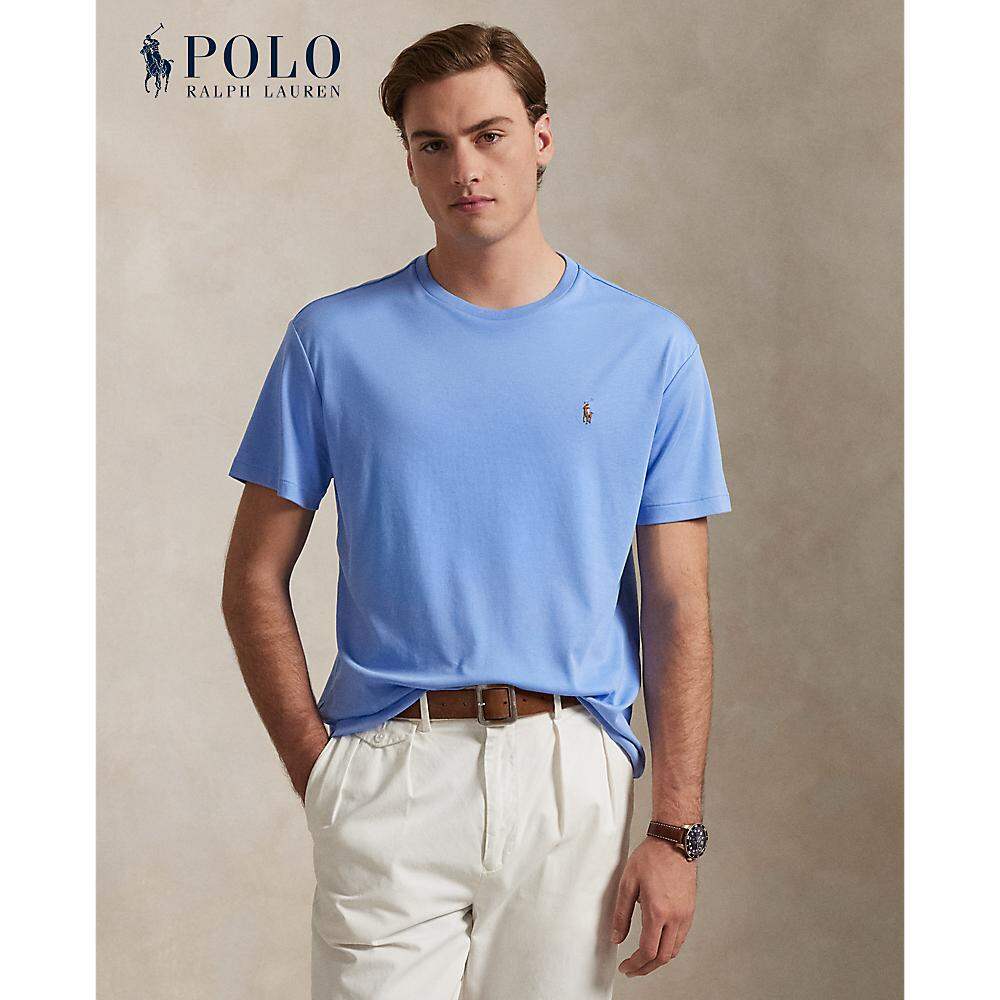 Polo Ralph Lauren Men Custom Slim Fit Soft Cotton Short Sleeve T