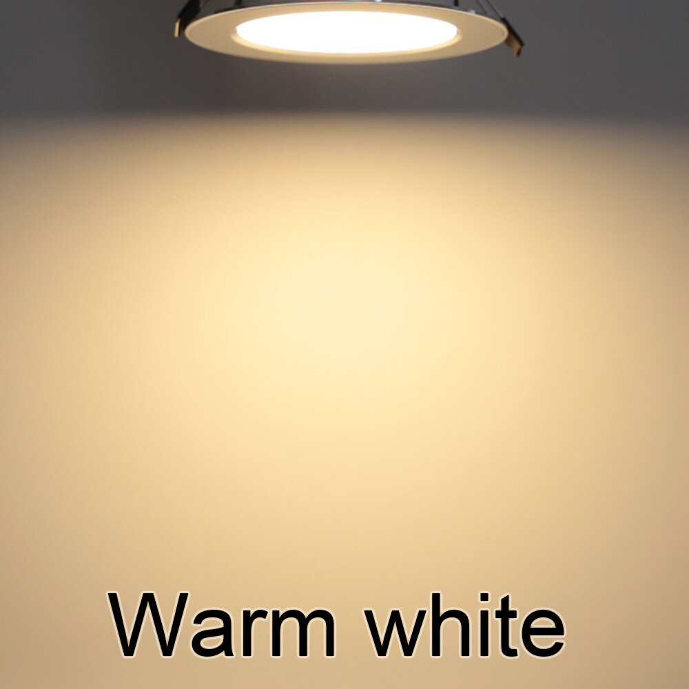 Spot LED Downlight Ceiling AC 220V 240V 9W 12W 15W 18W 21W Spotlight Cold Warm White Round Recessed Lamp LED Spot Light Lighting