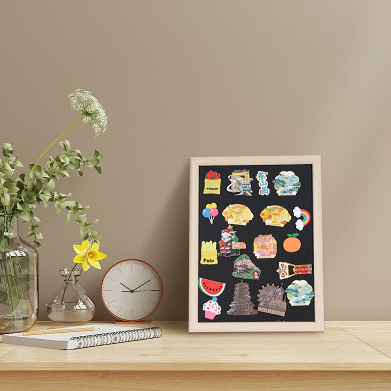 Hecan | Wall-mounted Magnetic Blackboard Display Board For Teaching And Message Writing No-drilling