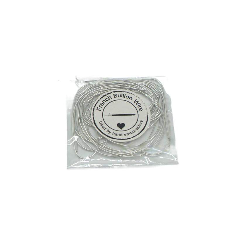 Gold Thread Silver Thread Embroidery Thread Metallic Indian Wire 1.0mm Diameter Round Wire Shiny Wire Hand Embroidery Material