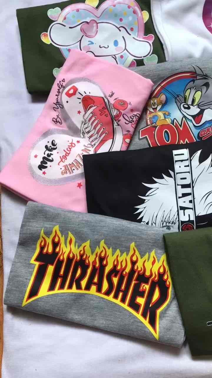 Paket hemat kaos anak cewek cowok Random usia 2-10thnatasan anak unisex random