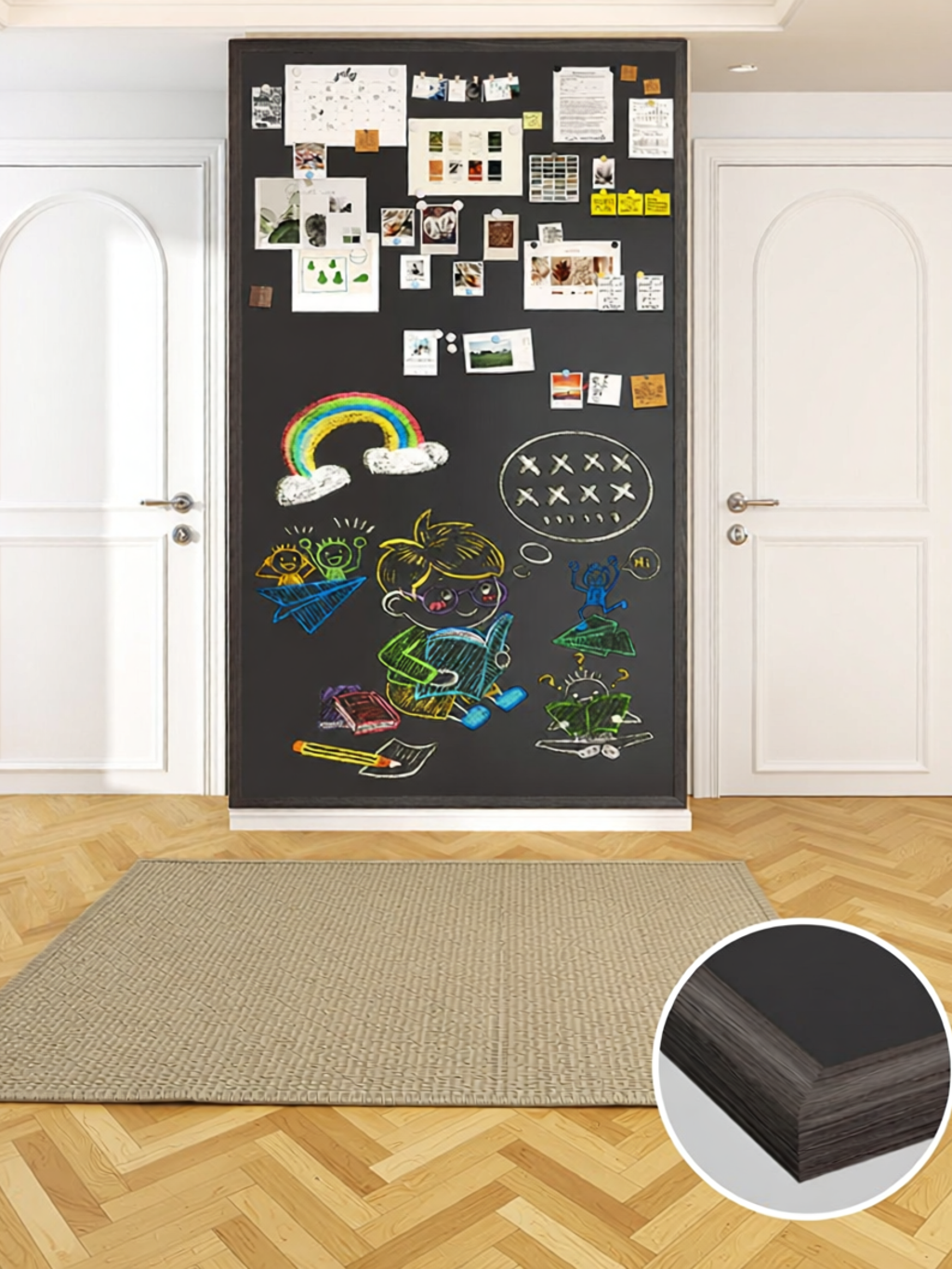 CIBOSHI | Multifunctional Magnetic Writing Board DIY Photo Wall for Kids