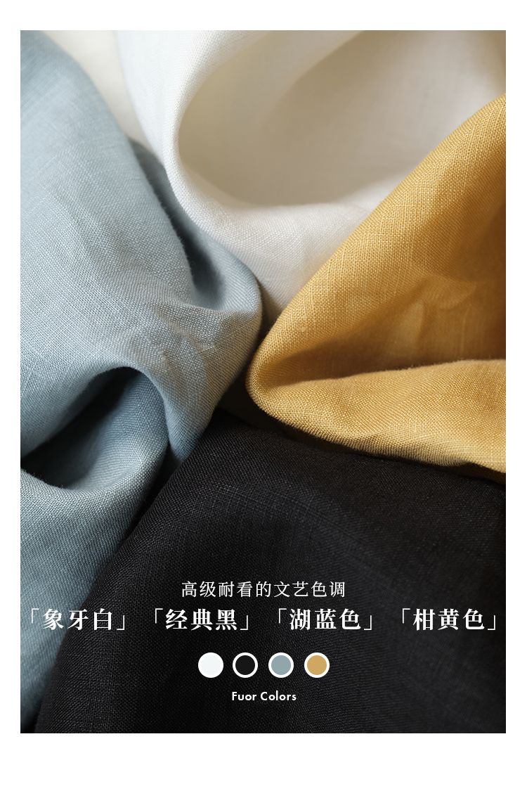 100% Linen Short Sleeve T-Shirt Women's Casual Style Original Travel Wear Spring Season Versatile Comfortable Fit round Neck
