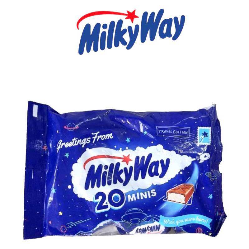 MILKY WAY Chocolate 20 Minis Travel Edition 333g | Lazada Singapore